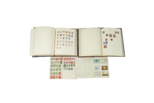 Collection of British Empire and Commonwealth stamps in three albums including victorian penny - Image 3 of 3