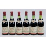 6 Flaschen 1967er Mercurey Clos Du Roi, Petiot Frères & Regnier, Chalon sur Saône, Füllhöhen: