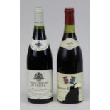 2 Flaschen Rotwein: eine Flasche 1976er Beaune-Bressandes, Lycée Viticole und eine Flasche 1990er