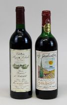 2 Flaschen Rotwein: eine Flasche 1986er Le Galantin, Bandol, Le Plan-du-Castellet-Var, Prix D'