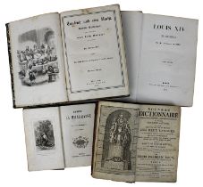 Vier Bände zu Literatur u. Wissenschaft, 18./19. Jh.: Roux Henri Fréderic, "Nouveau Dictionaire Tome
