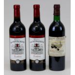 3 Flaschen Bordeaux: eine Flasche 1985er Château Laclaverie, Nicolas Thienpont, St.-Cibard und 2