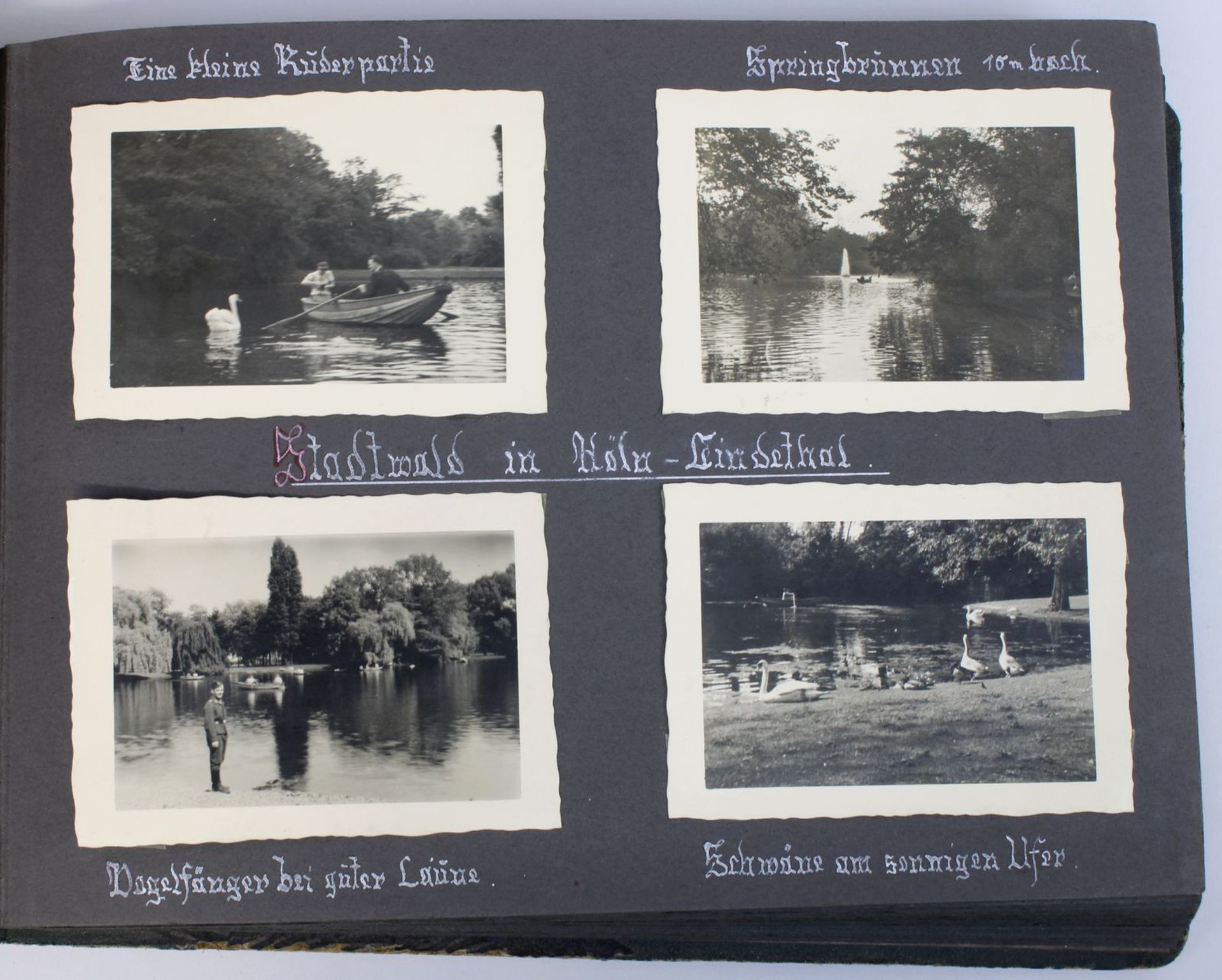 Fotoalbum 1939-40, Deutsches Reich 1933-45, erste Seite beschriftet "Erinnerungen an meine - Bild 2 aus 7