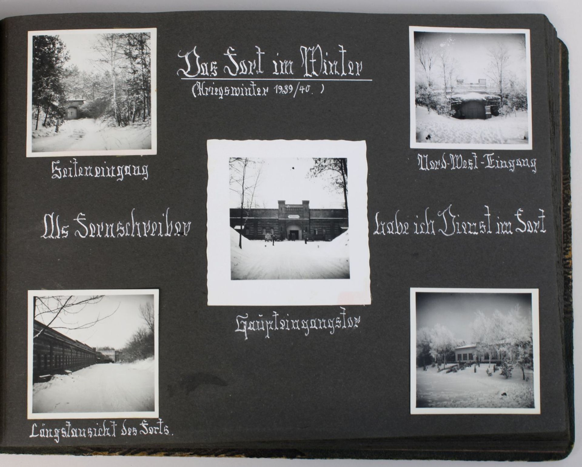 Fotoalbum 1939-40, Deutsches Reich 1933-45, erste Seite beschriftet "Erinnerungen an meine - Bild 5 aus 7