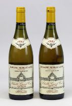 Zwei Flaschen 1995er Chablis Grand Cru, Les Clos, J. Moreau & Fils, Chablis (Yonne), jeweils gute