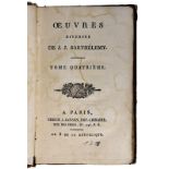 Barthélemy, J. J., "Oeuvres diverses", "Suite de science, numismatique, lettres, etc.", Tome