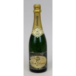 Eine Flasche Champagner, Brut, Pierre Lascaut, Rémy Galichet, Bouzy, Etikett mit Altersspuren,