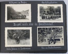 Fotoalbum 1939-40, Deutsches Reich 1933-45, erste Seite beschriftet "Erinnerungen an meine