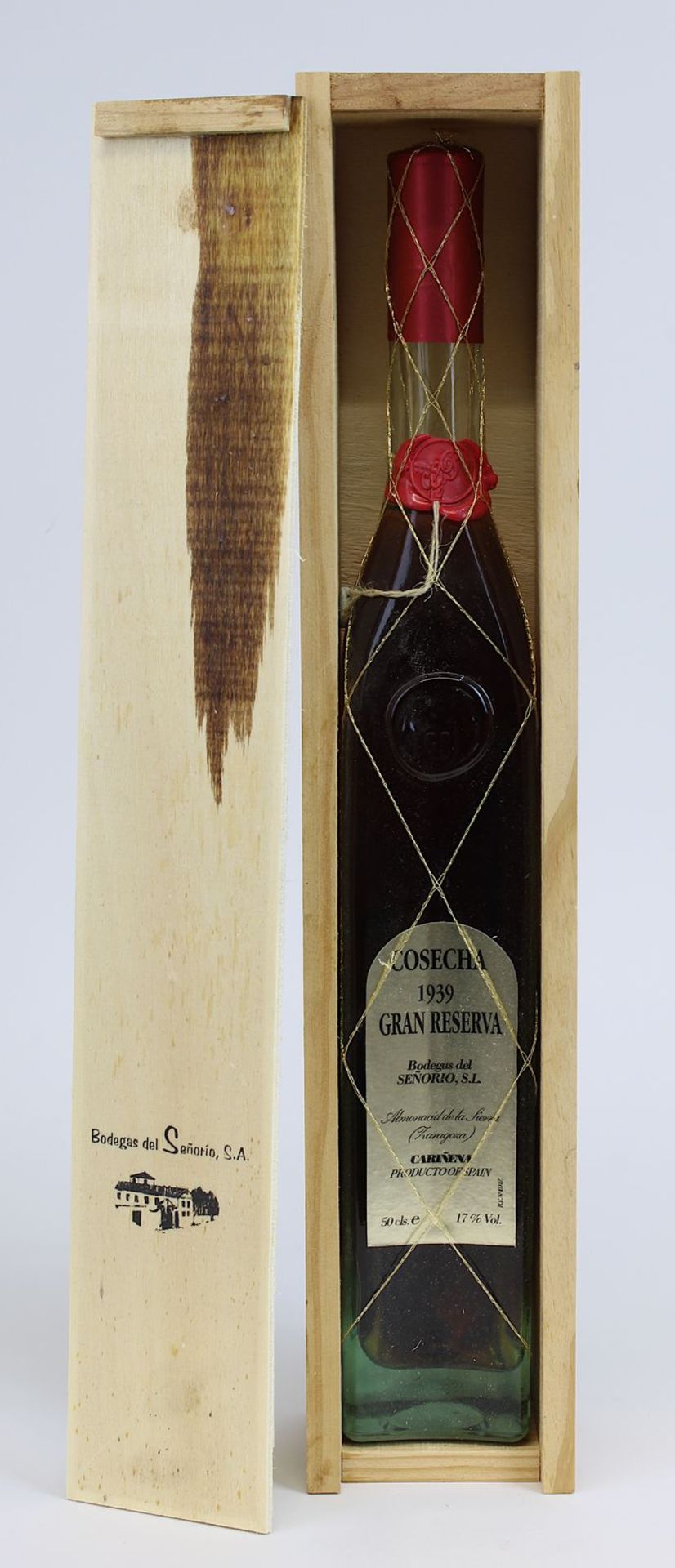 Eine Flasche 1939er Carinea Gran Reserva, 0,5 L., Bodegas del Senorio, S.L., Almonacid de la Sierra,