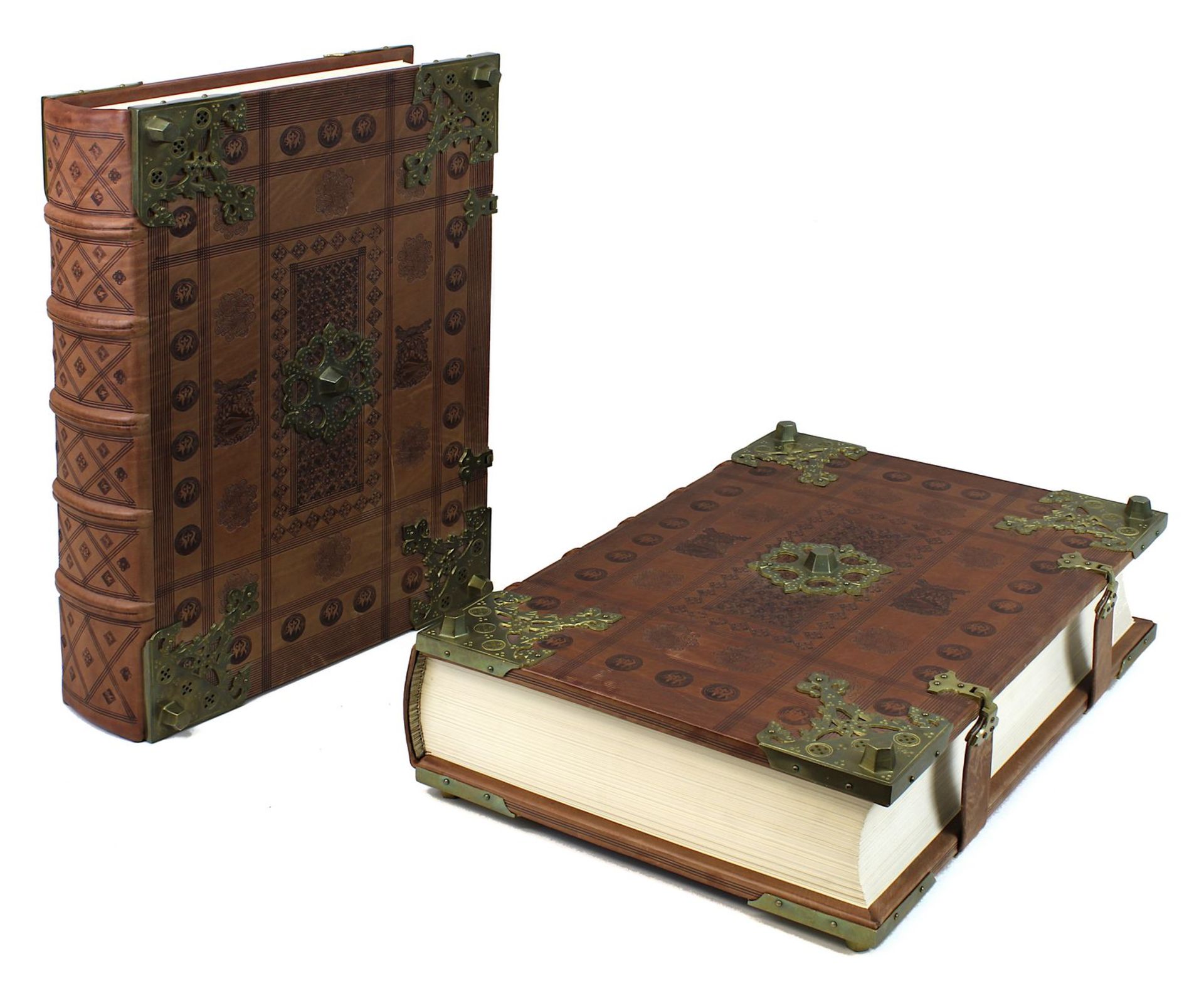 Johannes Gutenbergs zweiundvierzigzeilige Bibel, Vollfaksimile nach dem Pergamentexemplar der - Image 2 of 2