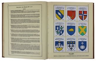 "La France Héraldique. Les Blasons de France", 4 Bände, Tome I-IV, Edition Café Sanka, o. Jahr,