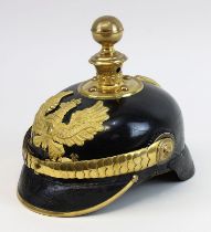 Helm der preußischen Artillerie, Deutsches Reich 1914-18, wohl für Fähnrich oder einjährigem