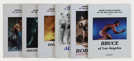 6 Bücher "American Photography of the Male Nude 1940 - 1970", Vol. 1 - 4 ("Bruce of Los Angeles", "