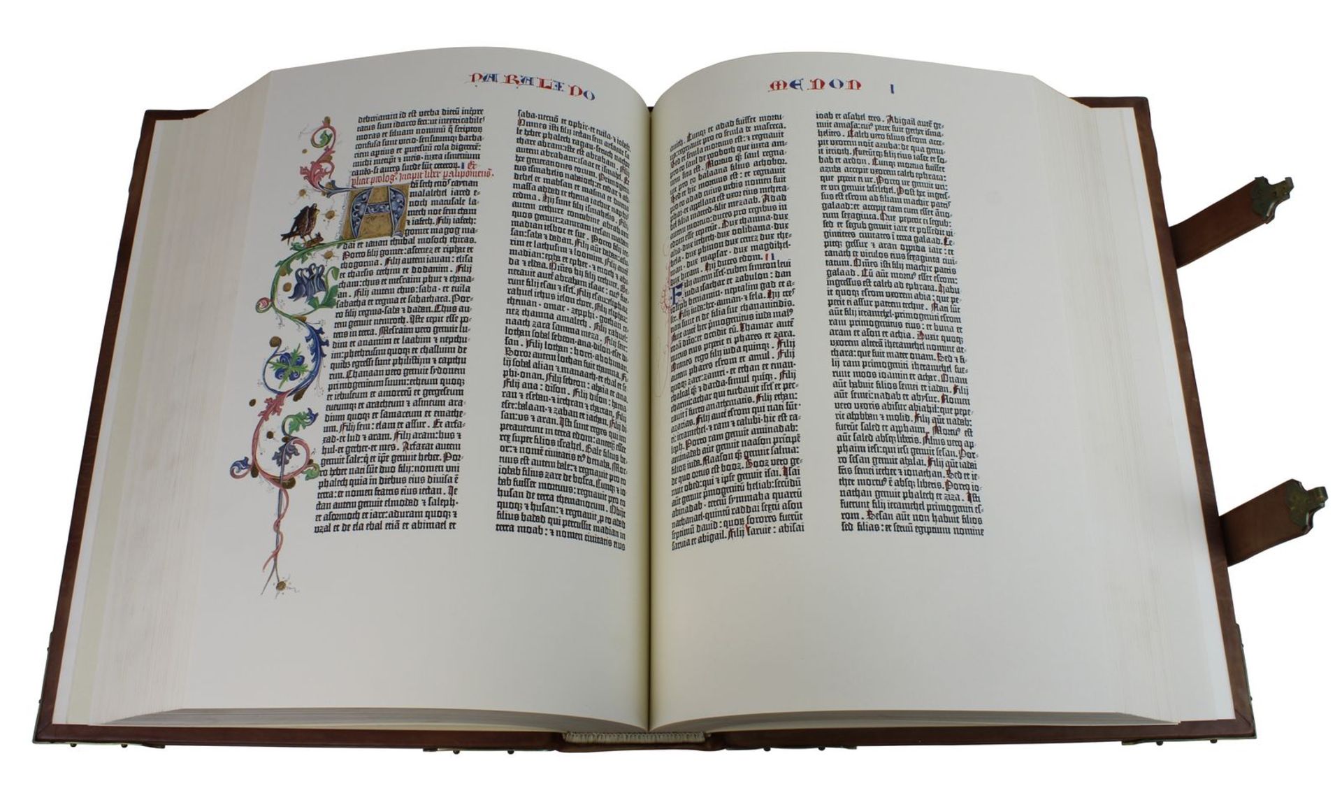 Johannes Gutenbergs zweiundvierzigzeilige Bibel, Vollfaksimile nach dem Pergamentexemplar der