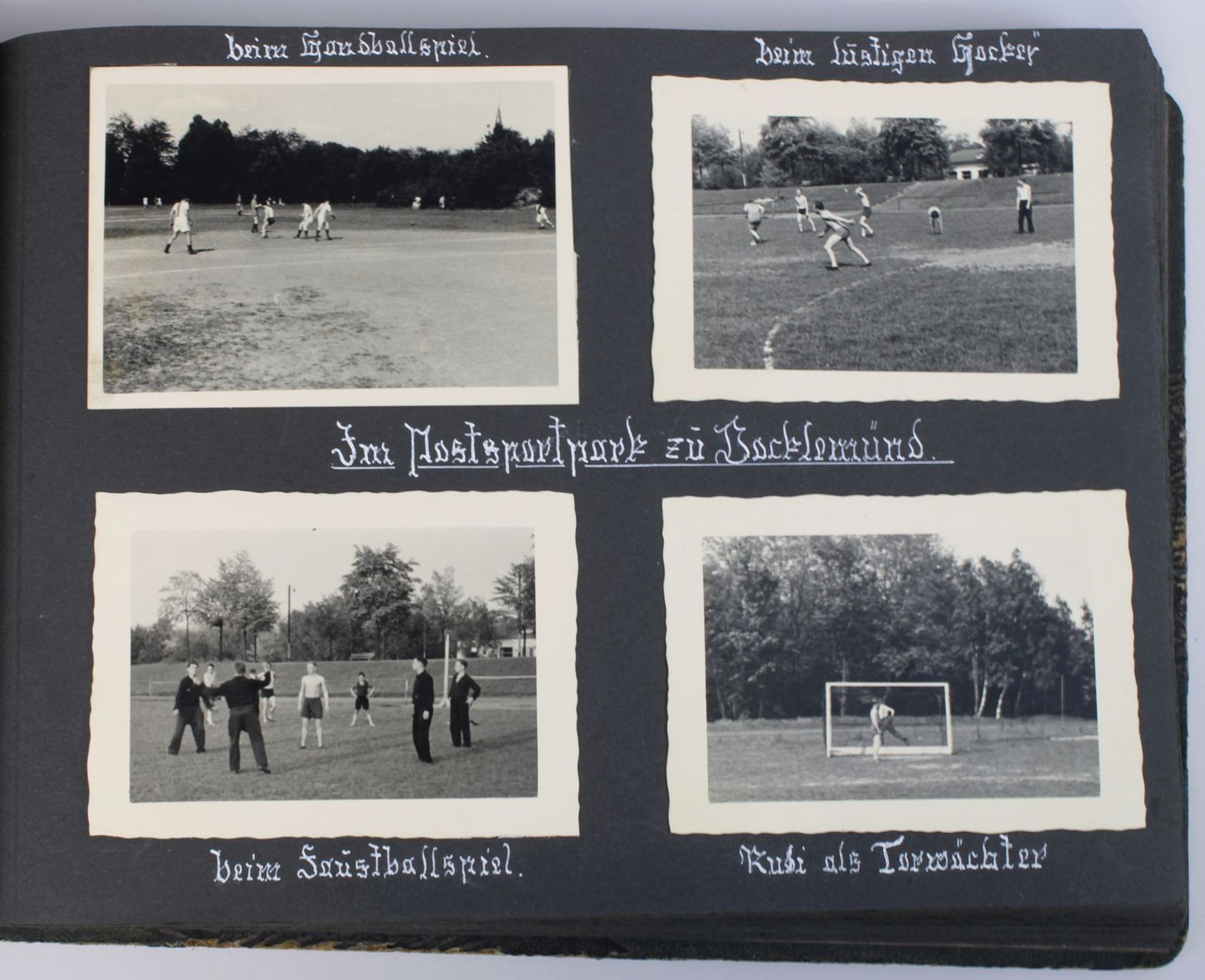 Fotoalbum 1939-40, Deutsches Reich 1933-45, erste Seite beschriftet "Erinnerungen an meine - Bild 4 aus 7