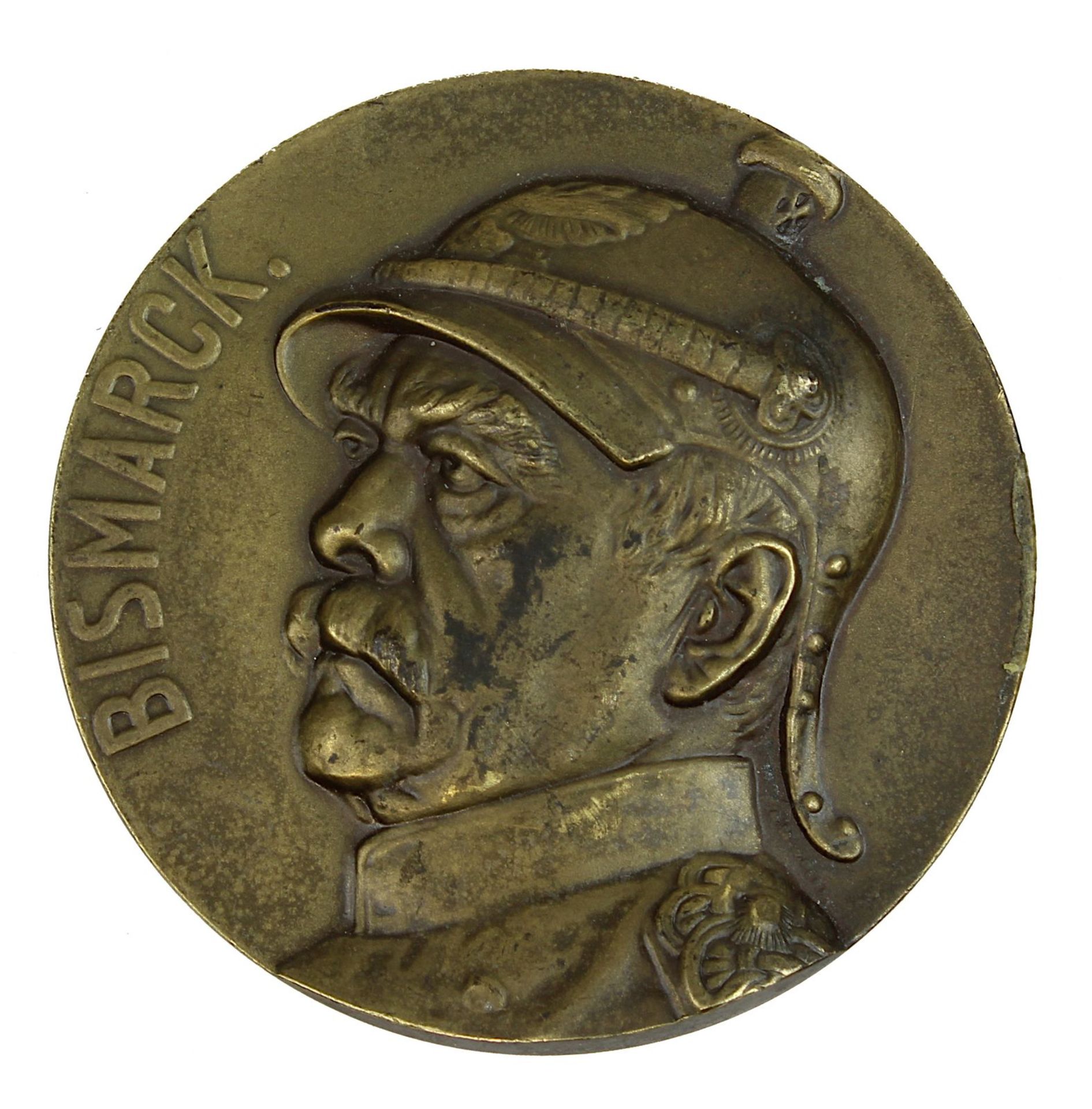 Bismarck-Medaille, Deutsches Reich 1905, zum 90. Geburtstag von Otto von Bismarck 1905, D: 6 cm, - Image 2 of 3