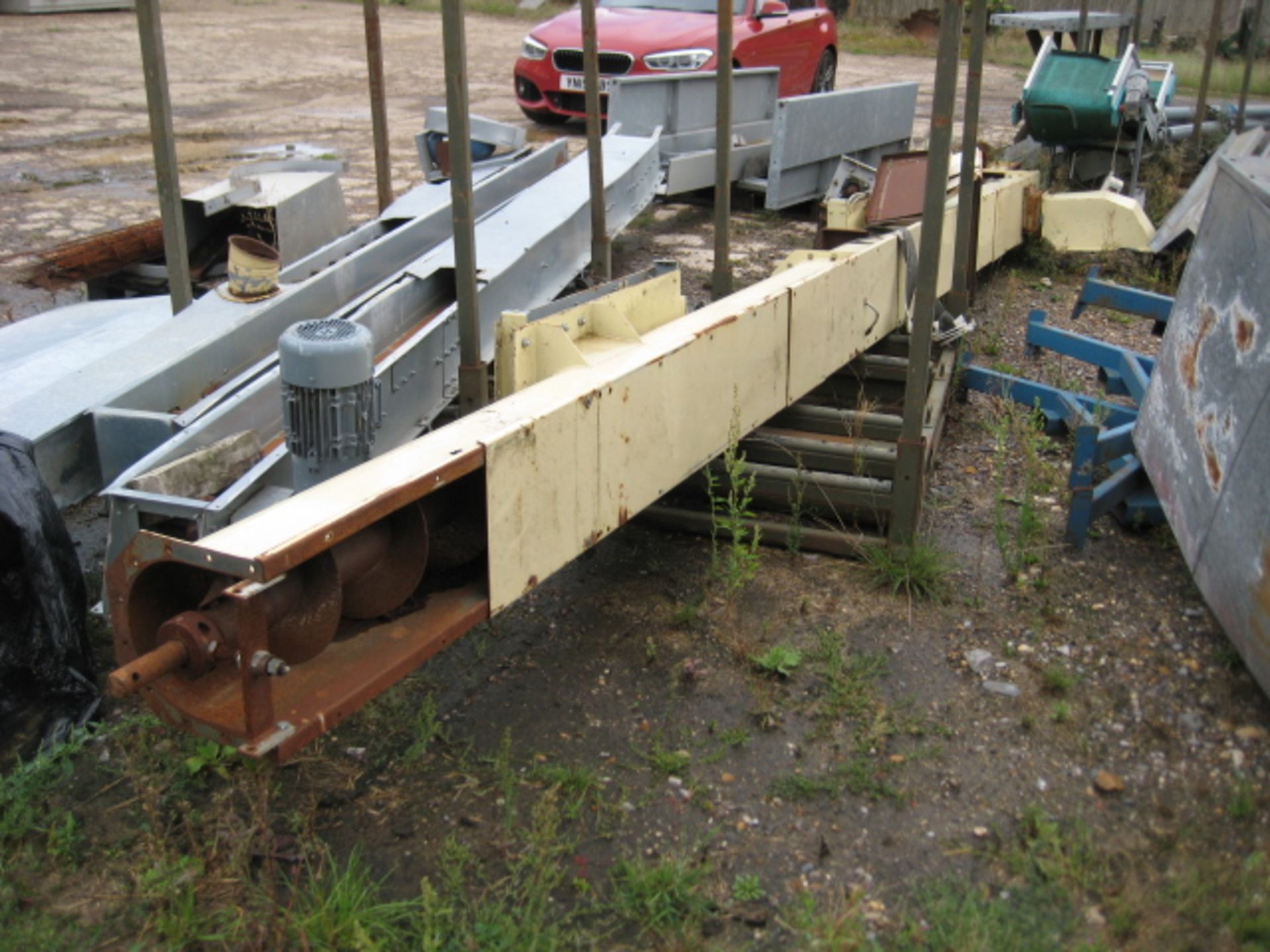 U Trough Screw - U trough screw conveyor 250mm diameter x 12 metres long (UCPE 6273) Price - £3000 - Image 2 of 2
