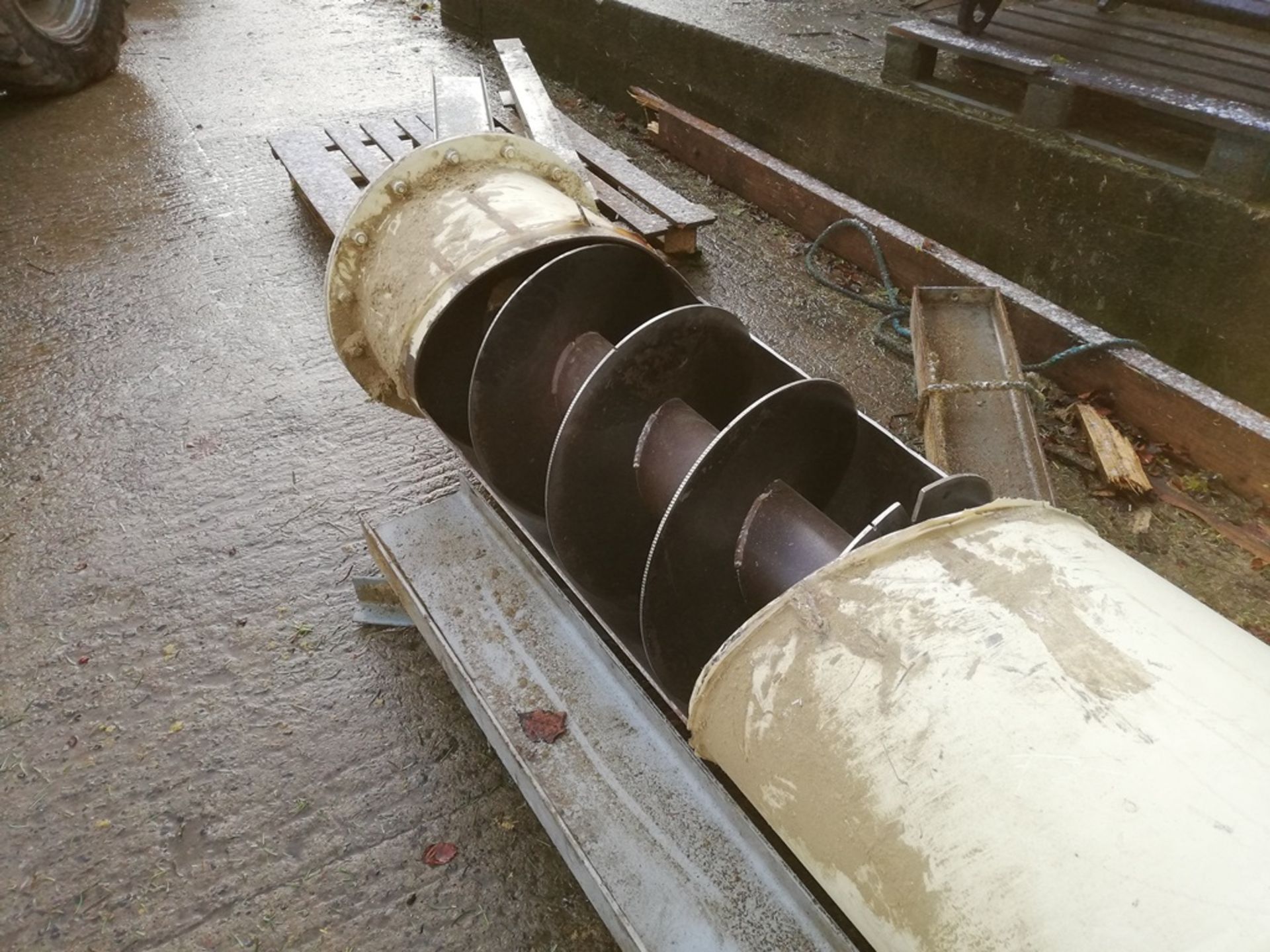Round Case Screw - 500mm dia. x 7.0 metre Long Heavy Duty Round Cased Screw Conveyor, with 7.5kW - Image 2 of 3