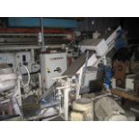 Packing Line - Morray Bagging Line, comprising a bag placer, birds beak bag clamp, bag aligner,