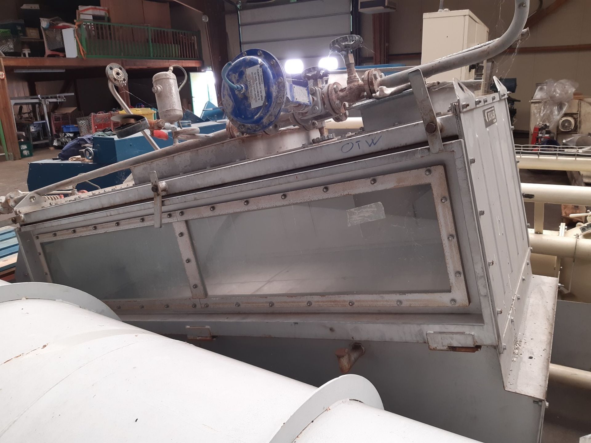 Bed Dryer - Buhler OTW 150 fluid bed dryer/cooler, new 1998 but never used. It can be used to dry or - Image 3 of 11