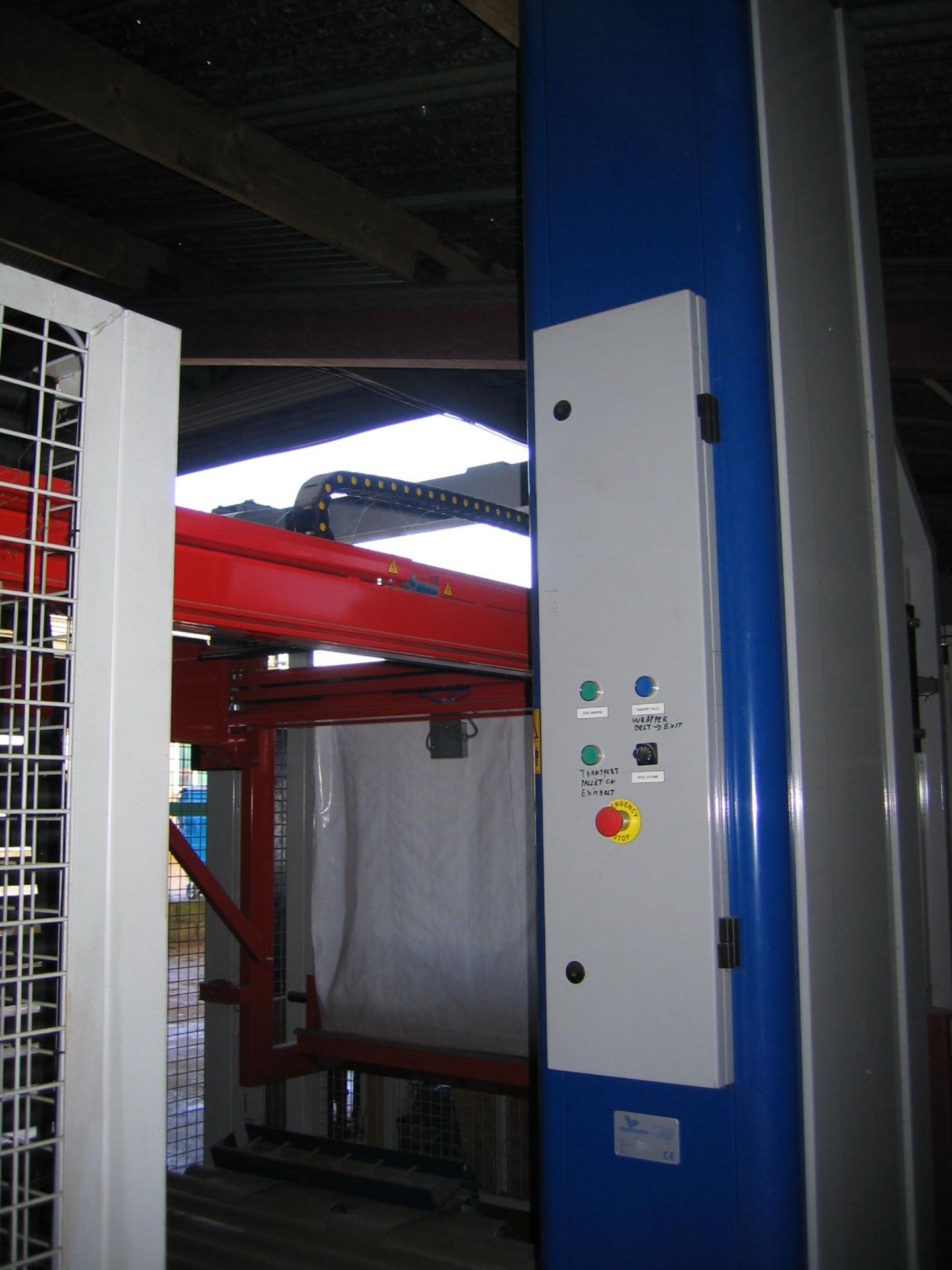 Palletiser - Pieri-Verbruggan Palletiser/Collator and Film Wrapper, for small polythene wrapped - Bild 8 aus 11