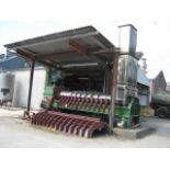 "Screw Press - Babbini model PE10B twin screw dewatering press serial number 634 built in 2011. It