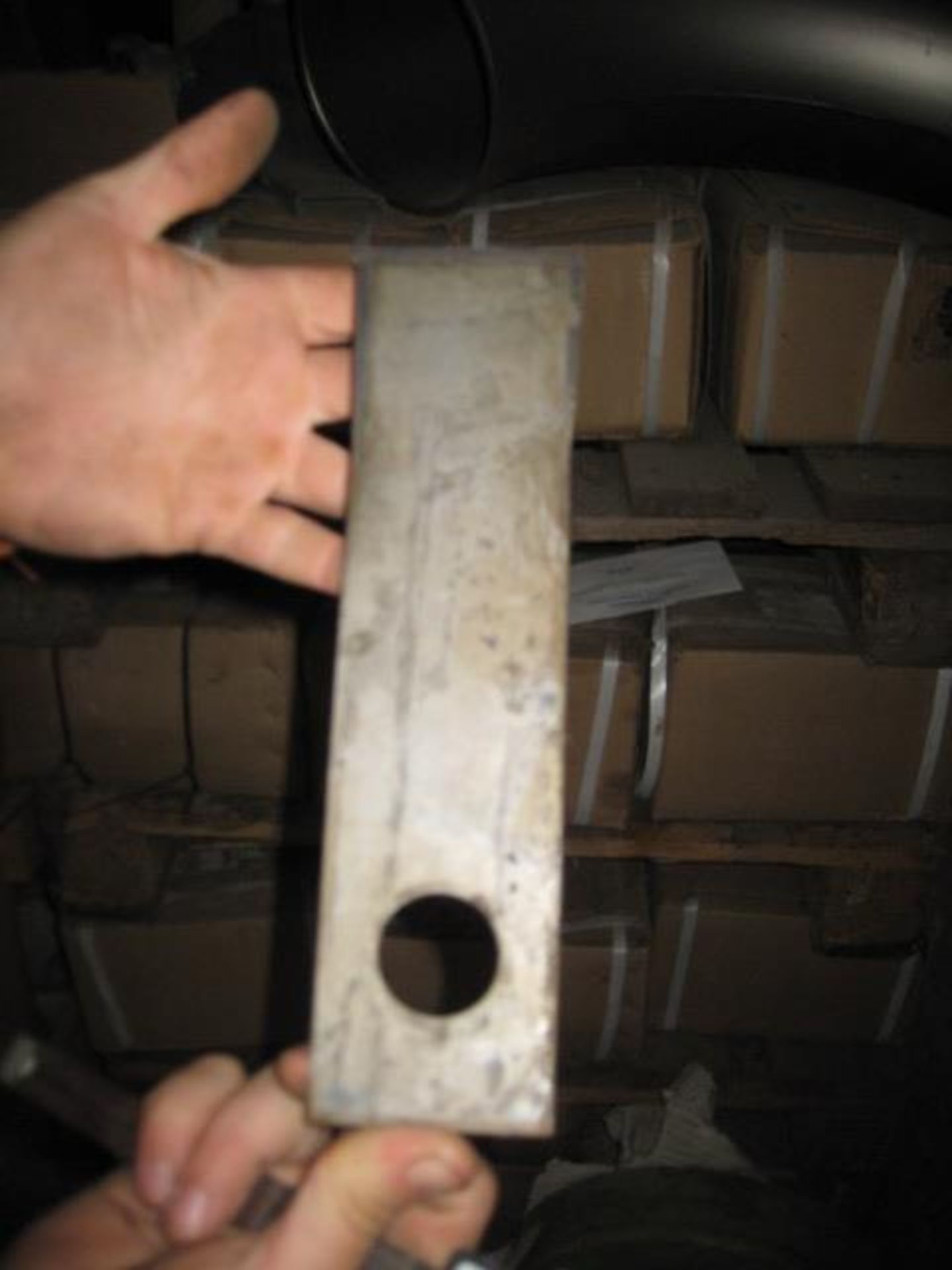 Hammer Mill - Champion Hammermill Beaters, unused, in boxes of 45 balanced sets. There are 48