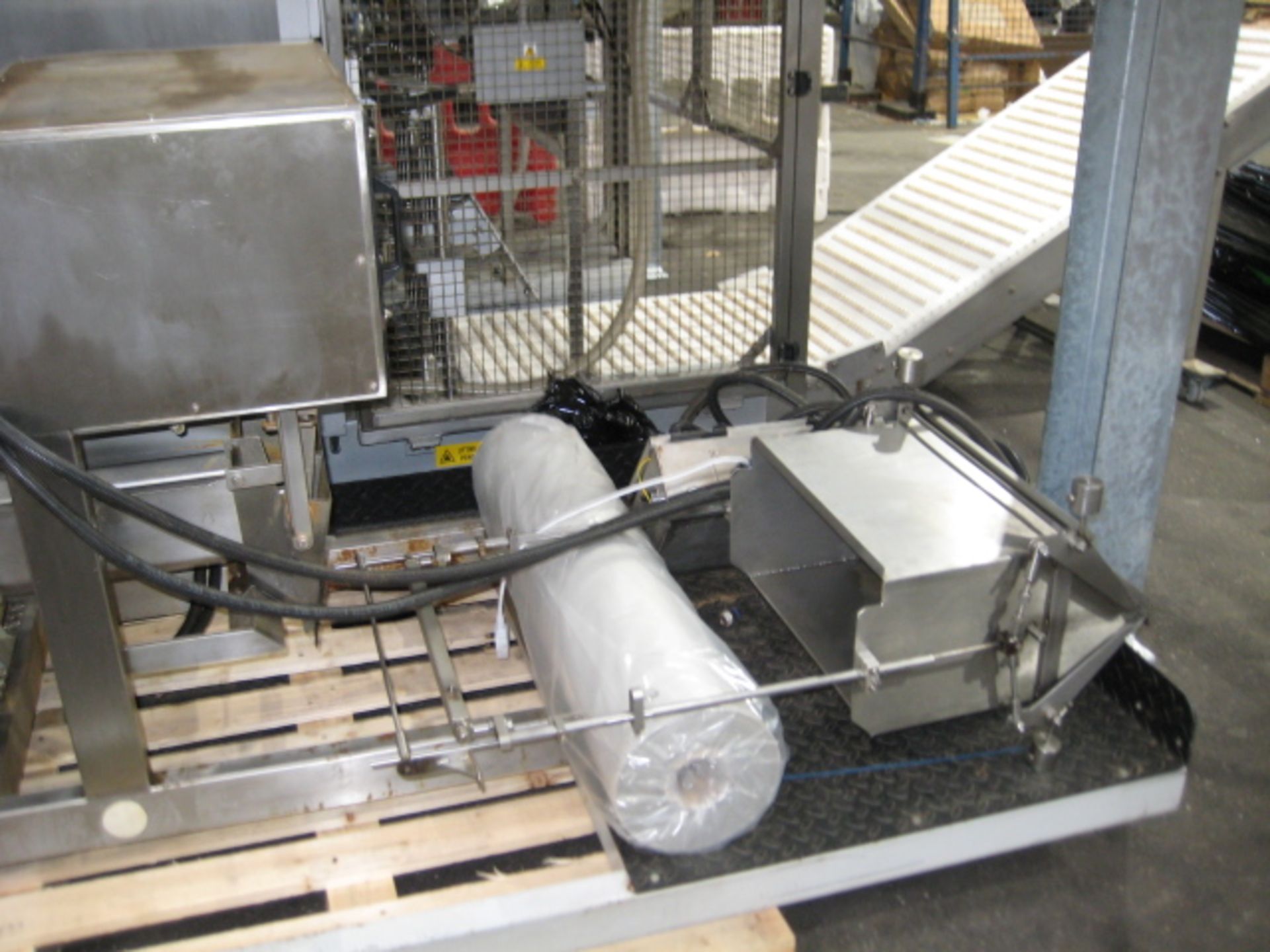 Weigher - Ward Bekker Digiway single channel linear weigher in stainless steel with control box. - Bild 3 aus 10