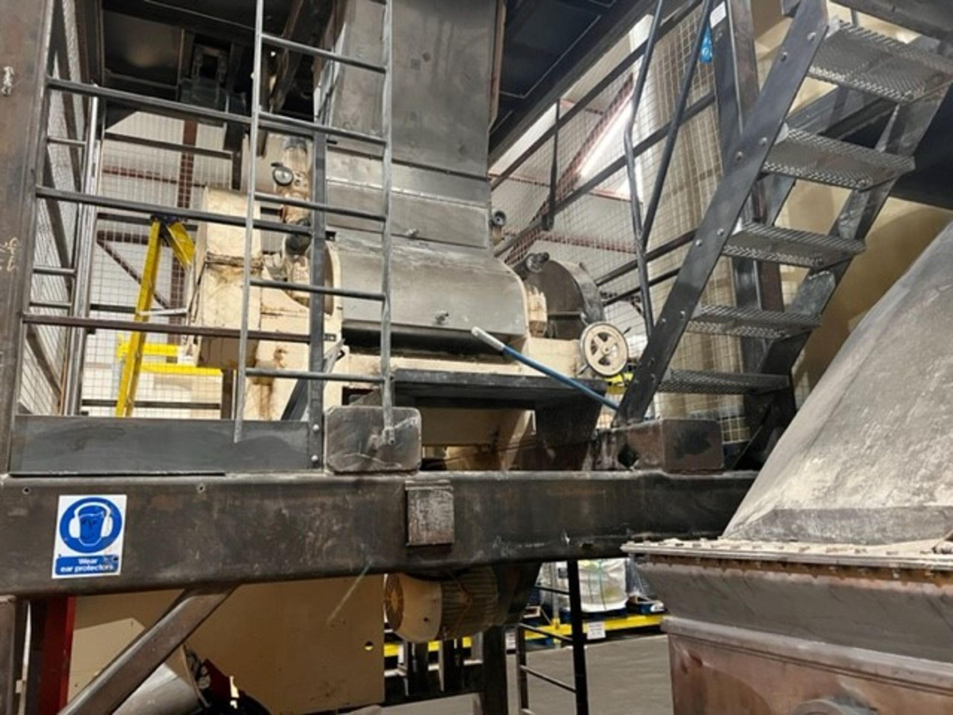 Flaking - Turner flaking roller mill with 900mm working width. Built 1997 with serial number - Image 6 of 6