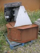 Centrifugal Fan - 700mm dia. Centrifugal Fan, with forward curved blades on the impellor and vee