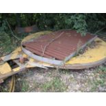 Pallet Turntable - Pallet Turntable, 2.5 metres dia. with 1.25 metre wide gravity roller track