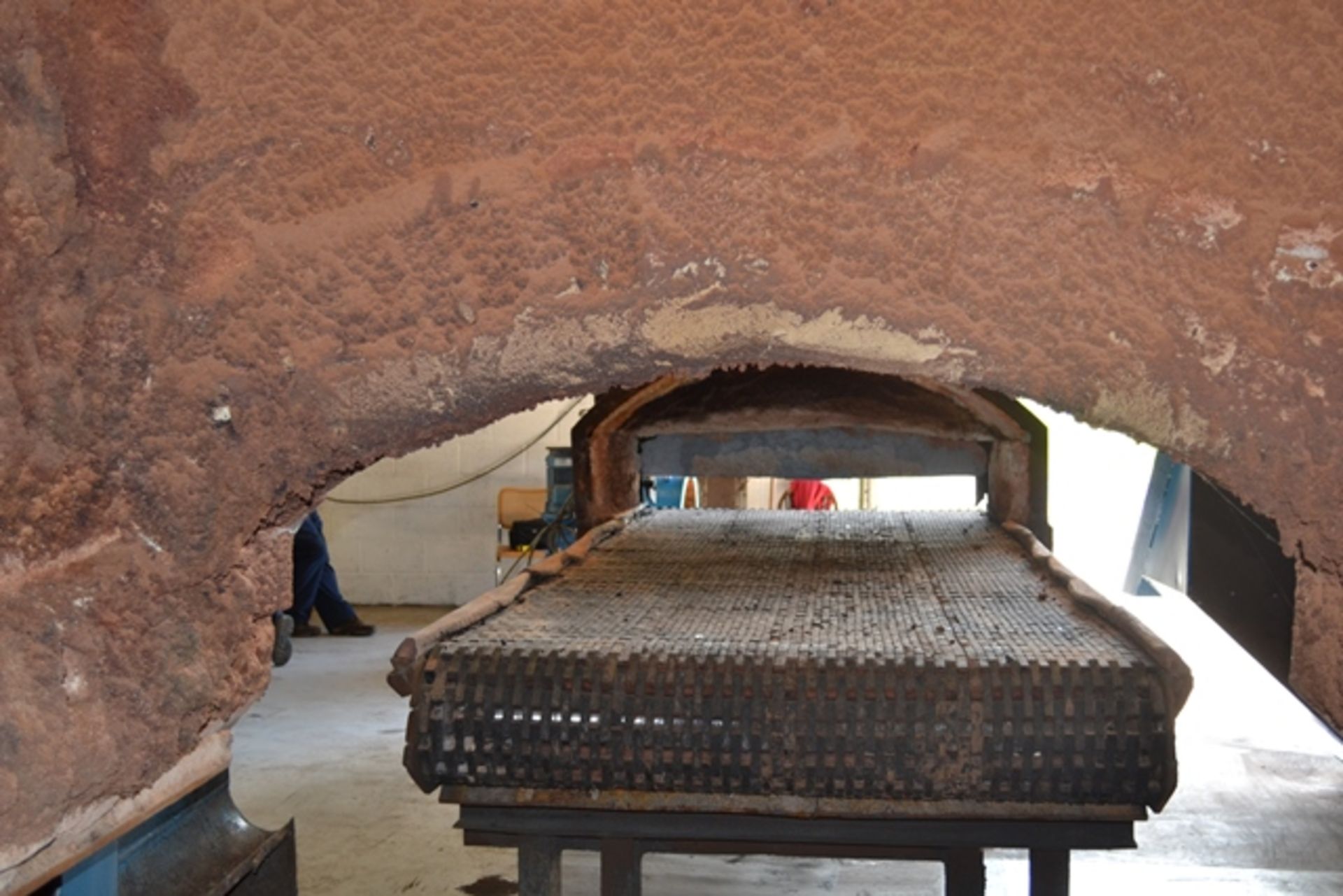 Furnace - Gareth Jones 60LH Chain Grate Stoker, with refractory lined furnace, bed drive, combustion - Image 3 of 7