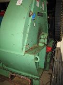 Champion Hammer Mill, model 54 x 22 on base frame with 110kw 1485 rpm direct drive and feed chute