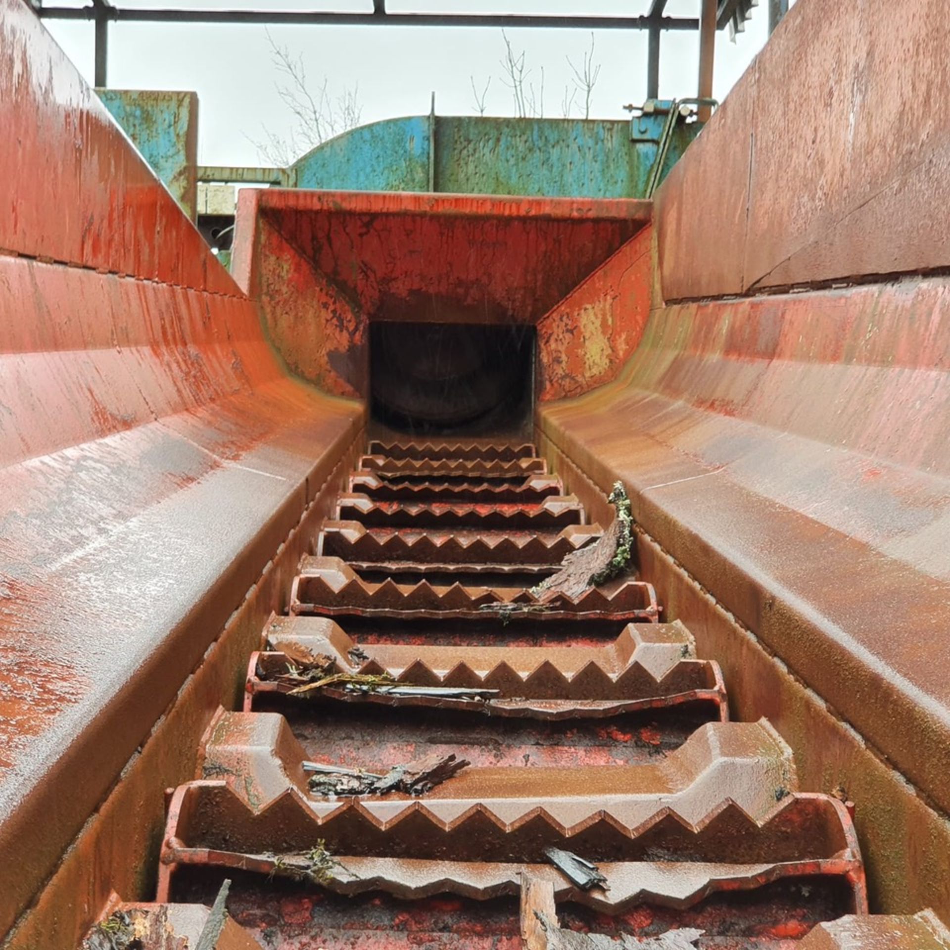 Wood Processing Shredder - Laimet Screw Type Wood Chipper, believed to be a model LS 280 built in