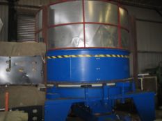 Straw Shredding Line, from big bales to about 25mm particle size. Suitable for bedding bales or