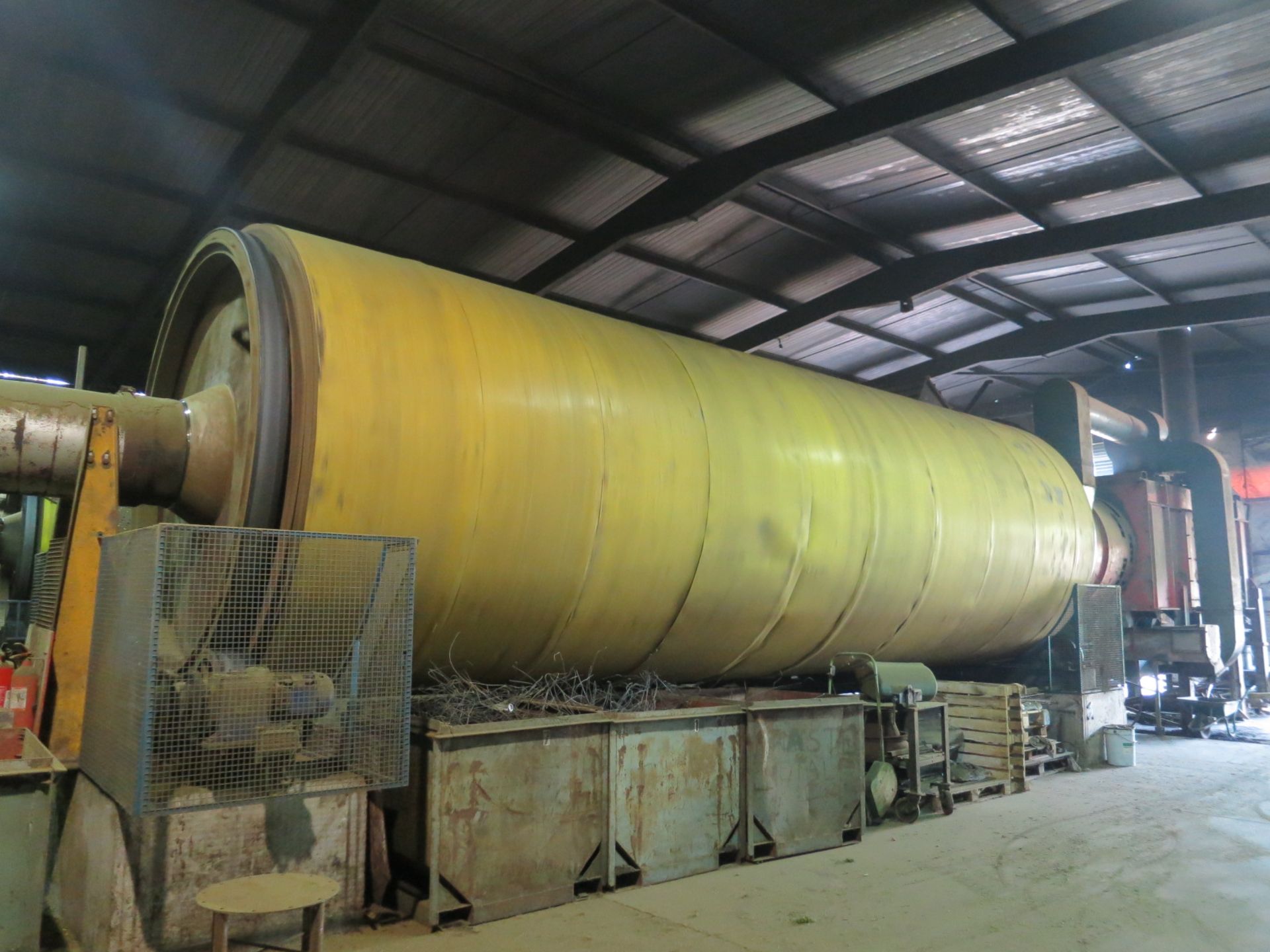 Rotary Drum Dryer - Complete rotary drum drying plant with 10 tph evaporative capacity, currently - Bild 10 aus 20