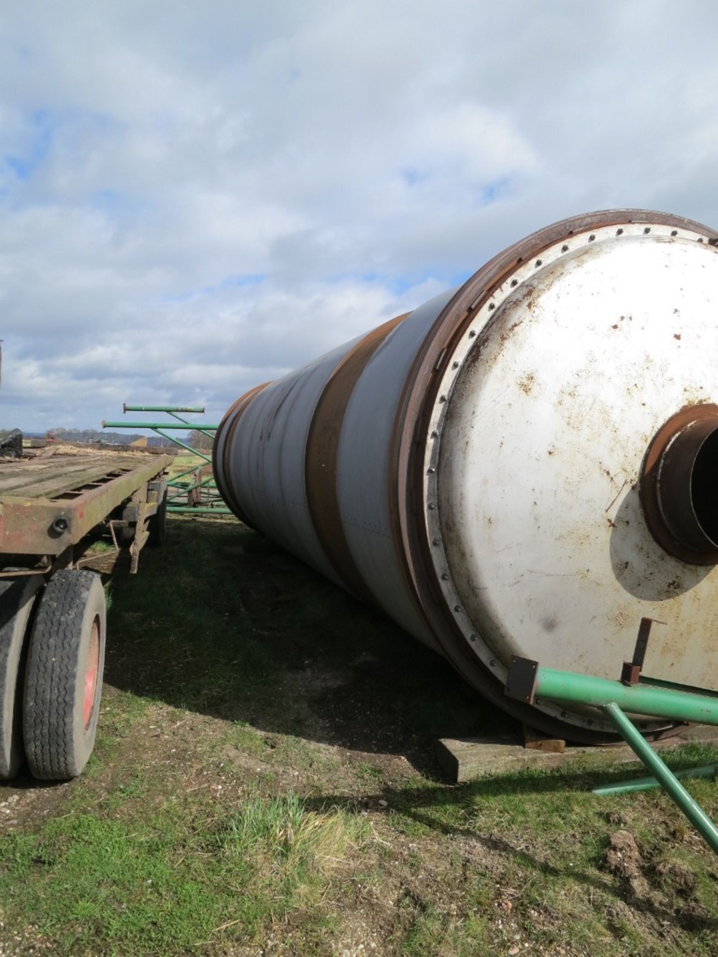 Rotary Drum Dryer - Swiss Combi MK 5 Triple Pass Rotary Drum Dryer, probably mid 70s vintage but - Image 2 of 24