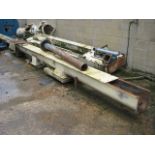 U Trough Screw - U trough screw conveyor 250mm diameter x 12 metres long (UCPE 6273) Price - £3000