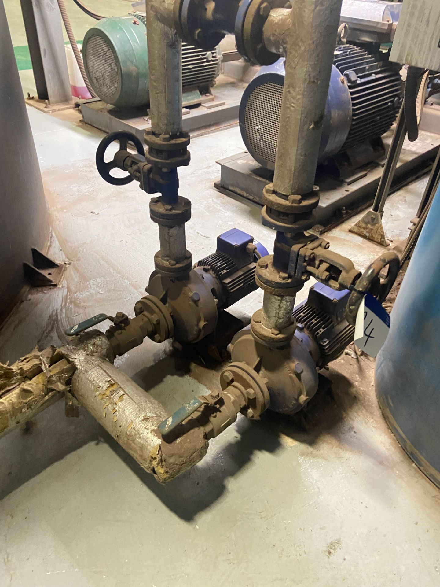 Two Centrifugal Water Pumps, each with electric motor drive (please note this lot is part of - Image 2 of 2
