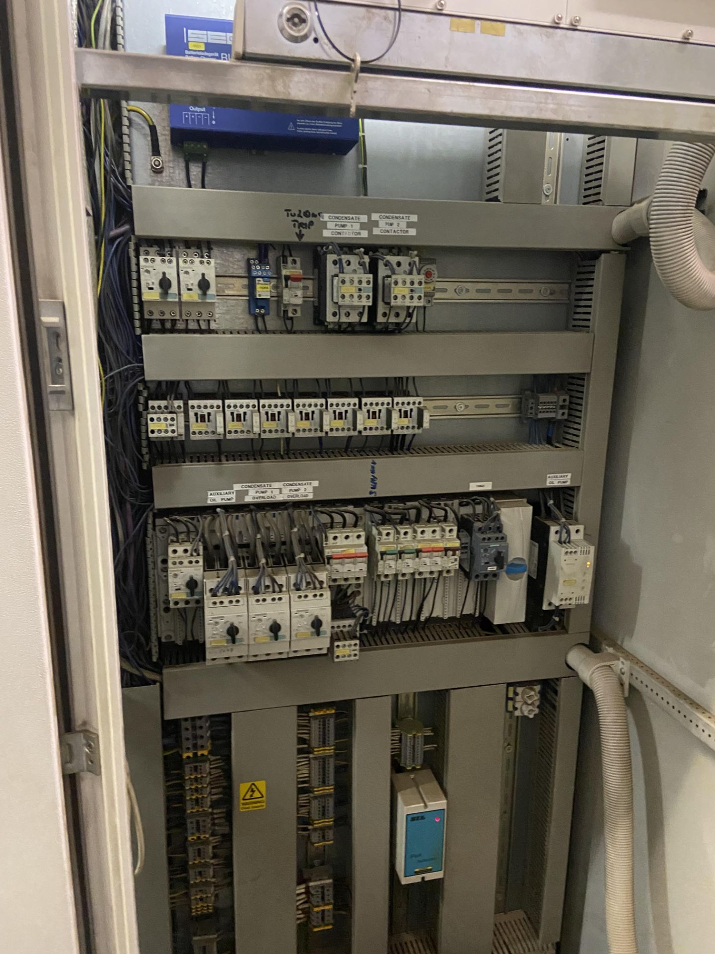 Three Door Control Panel, for turbine and generator  (please note this lot is part of combination - Image 5 of 9