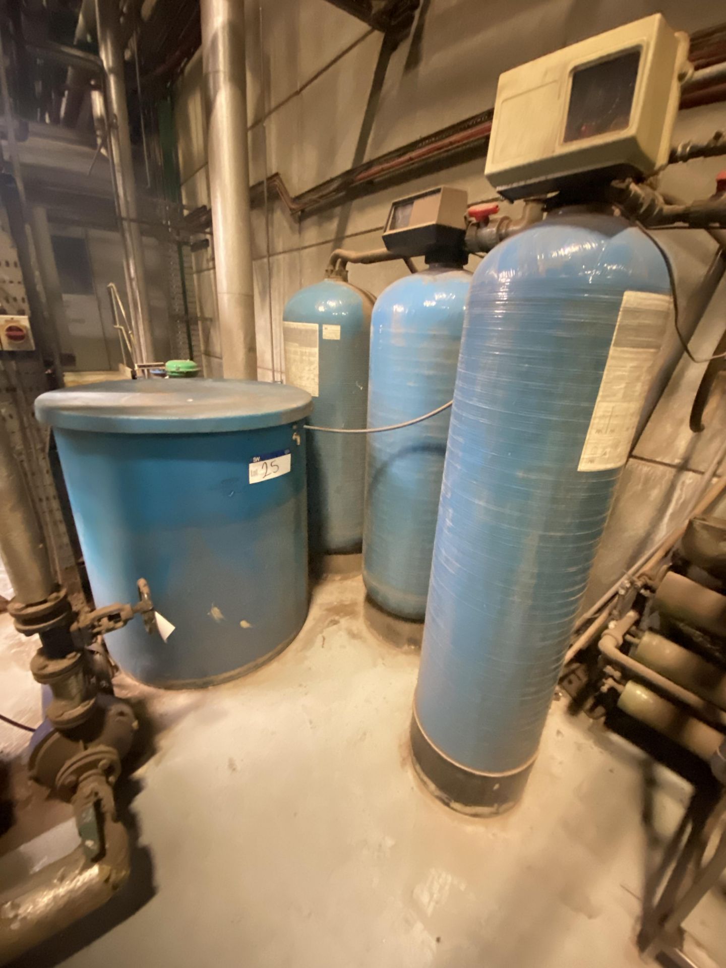 Four Water Treatment Vessels (please note this lot is part of combination lot 101) Please read the