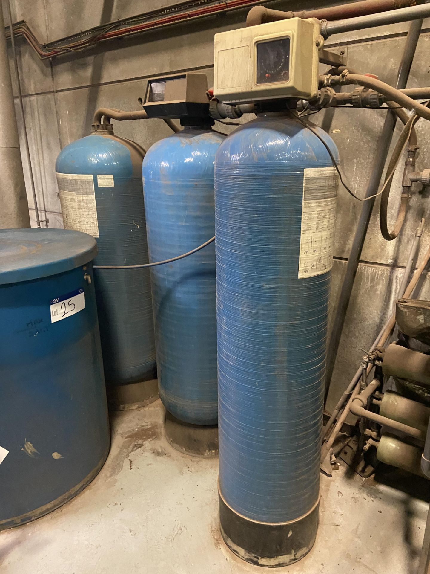 Four Water Treatment Vessels (please note this lot is part of combination lot 101) Please read the - Image 3 of 3