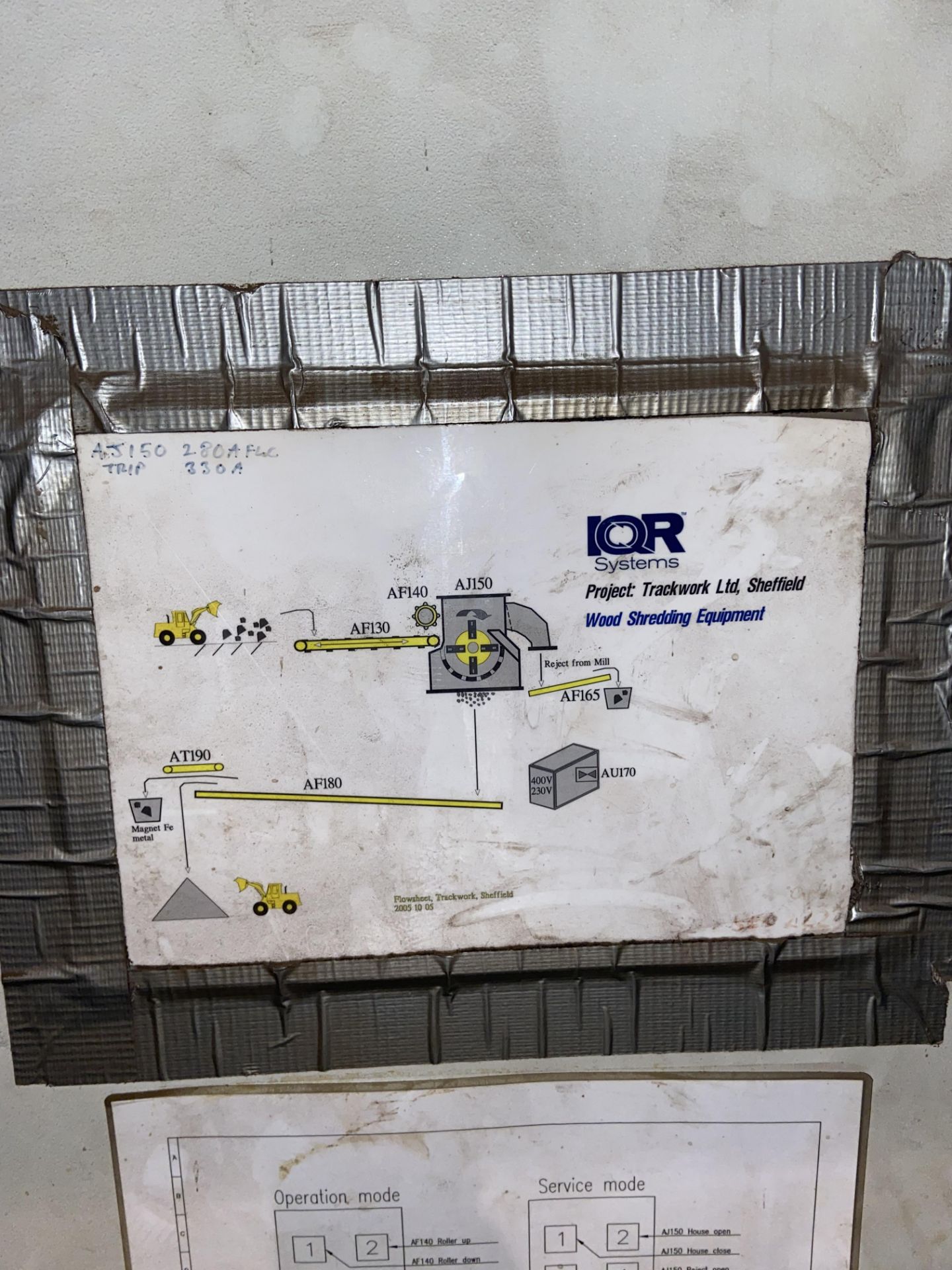 IQR FH1200 WOOD SHREDDER, serial no. 1022, year of manufacture 2006, with electric motor drive, - Image 14 of 18