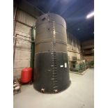 30,000 litre Plastic Water Tank, approx. 3m dia. x 5.3m high (Take out & loading charge - £600  +