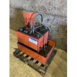 Electro-Hydraulic Power Pack, with 5.5kW electric motor and two control cabinets, on pallet (