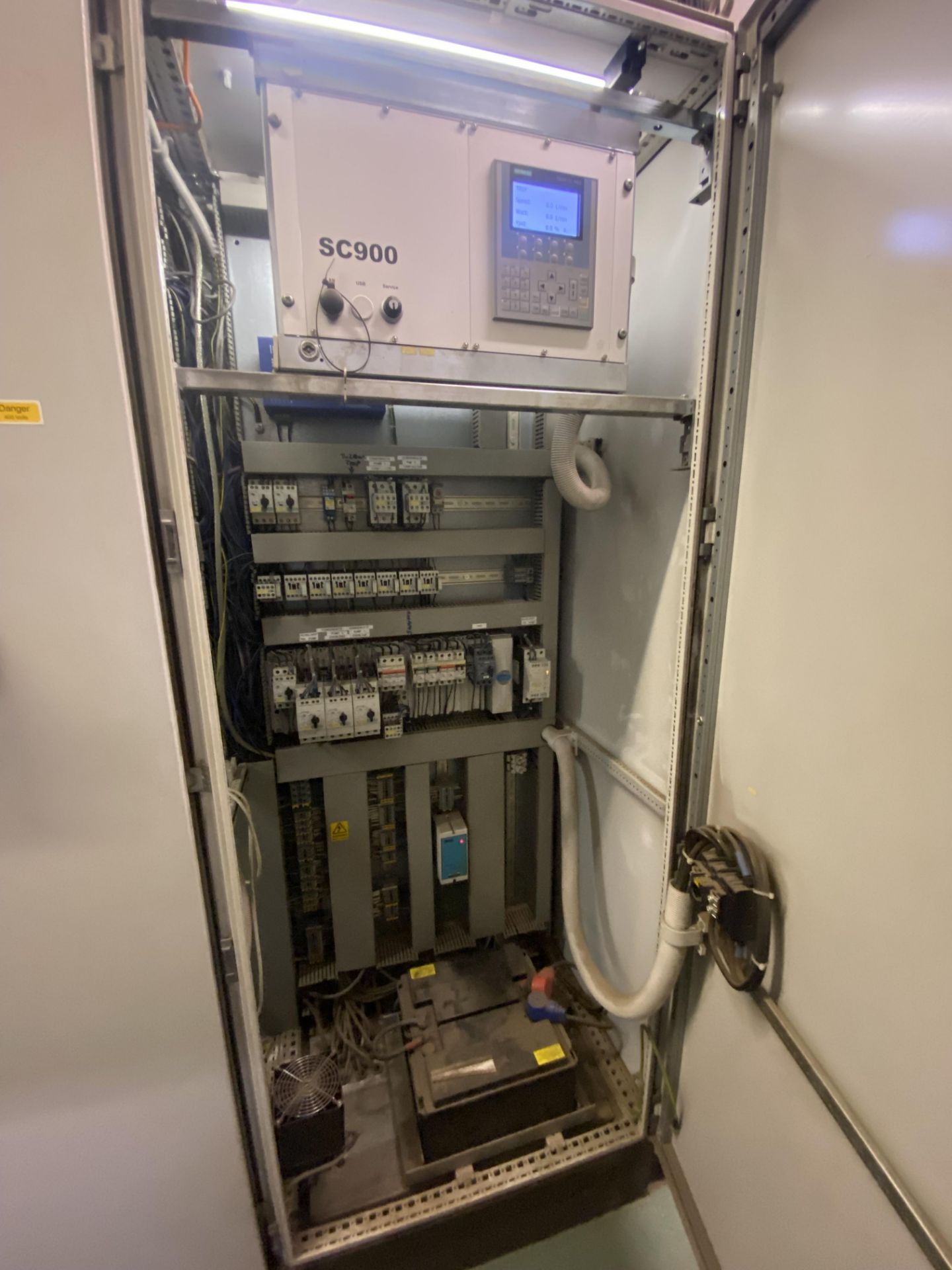 Three Door Control Panel, for turbine and generator  (please note this lot is part of combination - Image 4 of 9