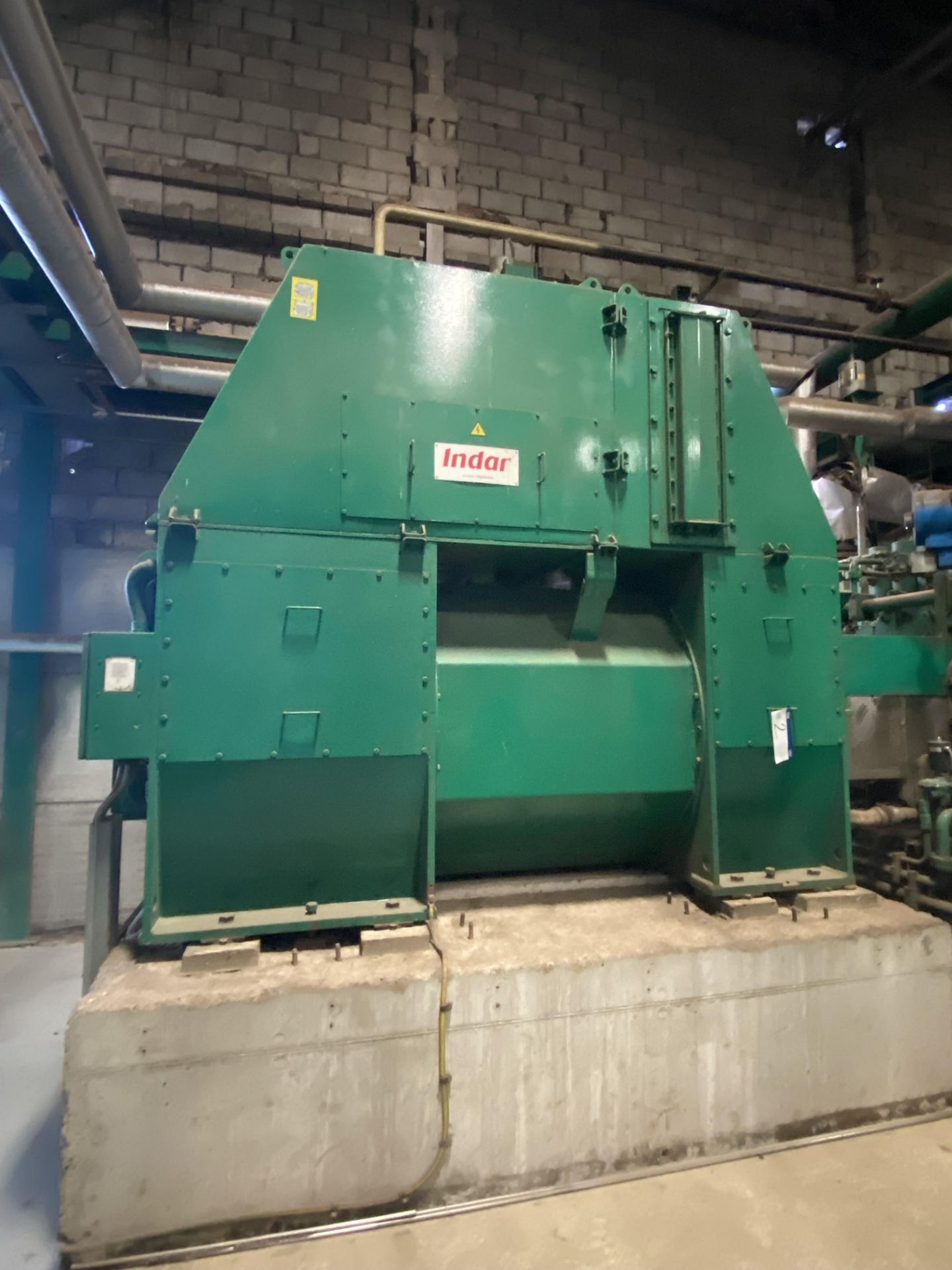 Indar BZKL-630-L/4 3750kVA AC GENERATOR, serial no. 70001147, year of manufacture 2009, 1500rpm,