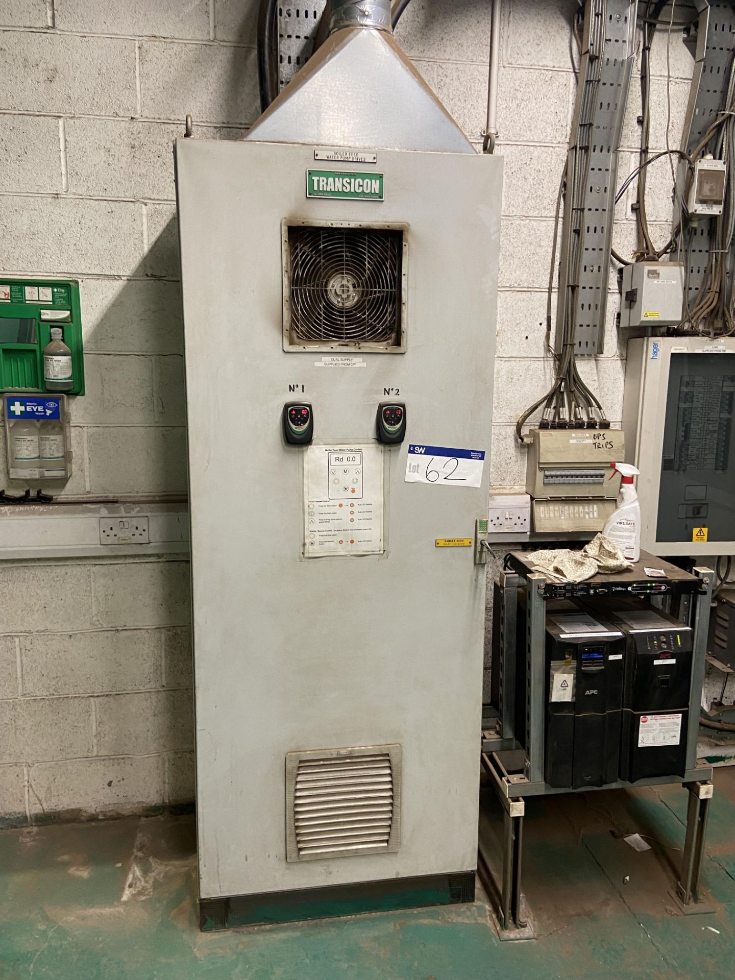 Single Door Control Panel (for Boiler Feed Water Pump Drive) (Take out & loading charge - £150  +
