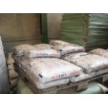 Ten 15kg Bags of Scangrit Grade 3 Expendible Abrasive (used for grit blasting). Lot located in