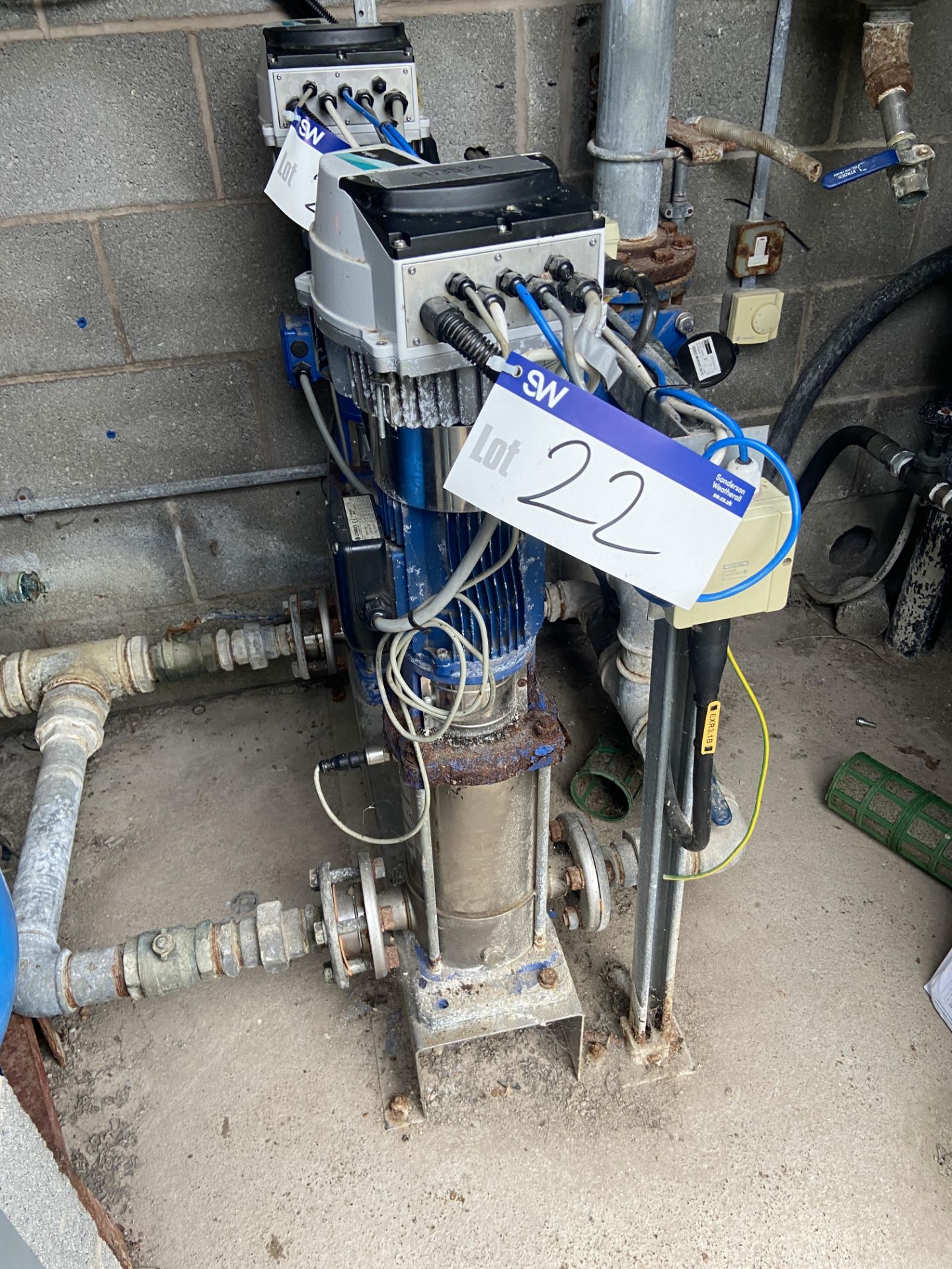 Lowara Multi-Stage Pump, with Xylem Hydrovar Flowmeter. Lot located Bretherton, Lancashire. Lot - Image 3 of 3